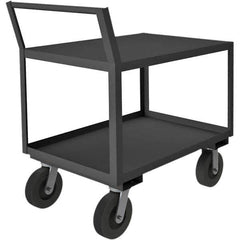Durham - 1,200 Lb Capacity 2-Shelf Low Deck Service Truck - Eagle Tool & Supply