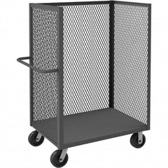 Durham - 2,000 Lb Capacity 1-Shelf 3-Sided Mesh Truck - Eagle Tool & Supply