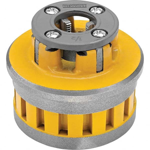 DeWALT - Pipe Threader Die Heads Pipe Size (Inch): 1/2 Thread Standard: NPT - Eagle Tool & Supply