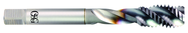 M5 x 0.5 Dia. - D3 - 3 FL - 2.5P Spiral Flute Mod. Bottoming EXOTAP® A-TAP®TiCN - Eagle Tool & Supply