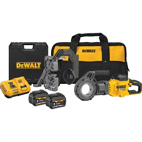 DeWALT - Power Pipe Threaders Type: Cordless Pipe Threader Voltage: 60 - Eagle Tool & Supply