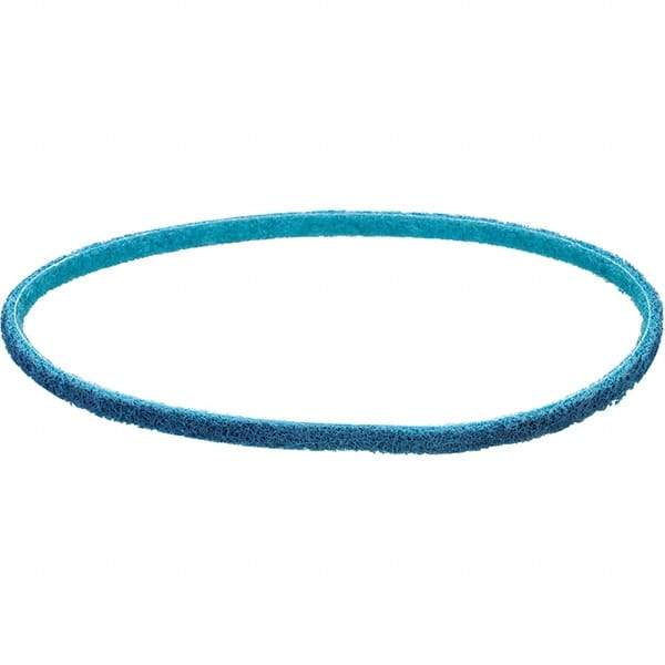 Dynabrade - 1/4" Wide x 18" OAL, Aluminum Oxide Abrasive Belt - Aluminum Oxide, Very Fine, Nonwoven, Cloth Backing, Wet/Dry - Eagle Tool & Supply