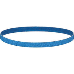 Dynabrade - 1-1/2" Wide x 30" OAL, 60 Grit, Zirconia Alumina Abrasive Belt - Zirconia Alumina, Coated, X Weighted Cloth Backing, Wet/Dry - Eagle Tool & Supply