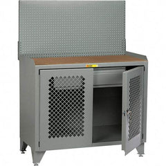 Little Giant - Stationary Workstations Type: Security Workstation Width (Inch): 36 - Eagle Tool & Supply