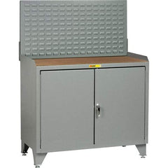 Little Giant - Stationary Workstations Type: Security Workstation Width (Inch): 36 - Eagle Tool & Supply