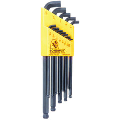 10PC STUBBY BALL END L-WRENCH SET - Eagle Tool & Supply