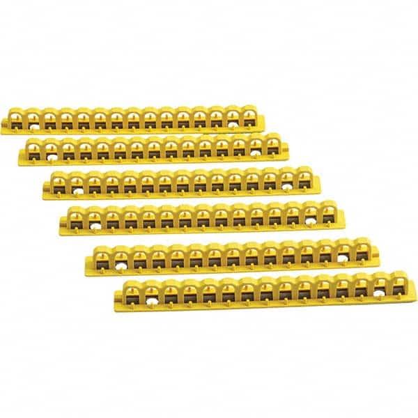 Brady - Pack of 6 Lockout Accessory Lock Rails - Eagle Tool & Supply