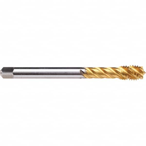 Emuge - M8x1.00 Metric Fine 0 Flute D5 Modified Bottoming Spiral Flute Tap - Eagle Tool & Supply