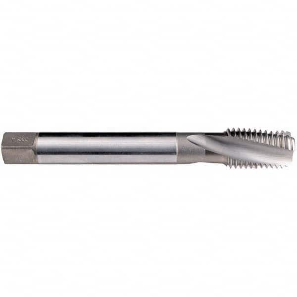 Emuge - 1/4-32 UNEF 3 Flute H4 1.5-2 P Spiral Flute Tap - Eagle Tool & Supply