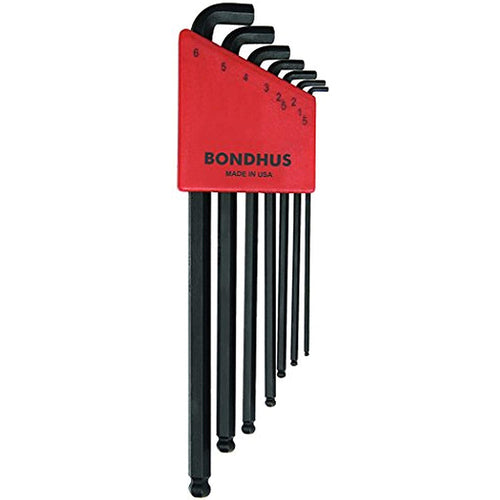 7PC STUBBY BALL END L-WRENCH SET - Eagle Tool & Supply