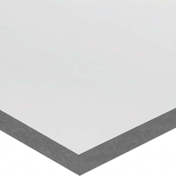 USA Sealing - 2' x 1" x 1/16" Dark Gray PVC Rectangular Bar - Eagle Tool & Supply