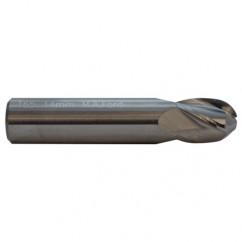 7/16 TuffCut GP Stub Length 4 Fl Ball Nose TiAlN Coated Center Cutting End Mill - Eagle Tool & Supply