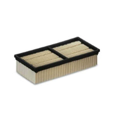 Karcher - Vacuum Cleaner Filters Vacuum Type: HEPA & Critical Vacuum Filter Type: Flat-Pleated Filter Cellulose - Eagle Tool & Supply