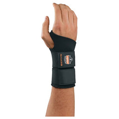 675 S Black Double Strap Wrist Support Ambidextrous - Eagle Tool & Supply