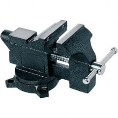 Bessey - Bench Vises Jaw Width (Inch): 4-1/2 Jaw Opening Capacity (Inch): 4 - Eagle Tool & Supply