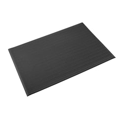 Crown Matting - Anti-Fatigue Matting; Dry or Wet Environment: Dry ; Length (Feet): 3.000 ; Width (Inch): 24 ; Width (Feet): 2.00 ; Thickness (Inch): 5/8 ; Surface Pattern: Ribbed - Exact Industrial Supply