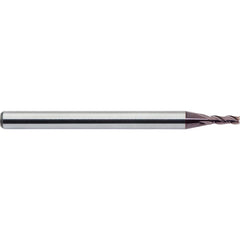M.A. Ford - Square End Mills; Mill Diameter (mm): 1.00 ; Mill Diameter (Decimal Inch): 0.0394 ; Number of Flutes: 3 ; Length of Cut (mm): 1.5000 ; Length of Cut (Decimal Inch): 0.0591 ; Material: Solid Carbide - Exact Industrial Supply