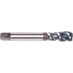 ‎3/8″- 24 3 Flute Union Butterfield HSS-PM TiCN Applix UNF Machine Tap Spiral Flute 50 DIN/ANSI E-code # 1676AP3/8X24 - Exact Industrial Supply