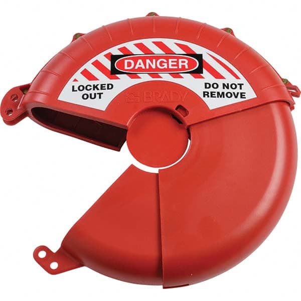 Brady - Pneumatic & Valve Lockouts Type: Gate Valve Lockout Maximum Valve Handle Size (Inch): 13 - Eagle Tool & Supply
