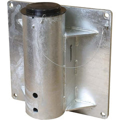 THERN - Davit Crane Bases Base Type: Flush Mount Base Finish/Coating: Stainless Steel - Eagle Tool & Supply