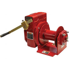 THERN - Winches Type: Worm Gear Hand Winch Line Pull Capacity (Lb.): 4,000 - Eagle Tool & Supply