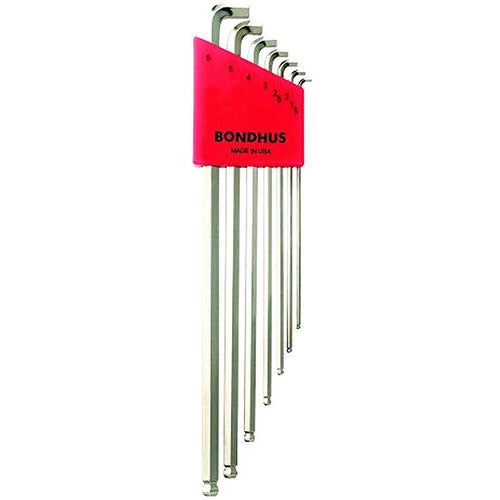 7PC STUBBY BALL END L-WRENCH SET - Eagle Tool & Supply