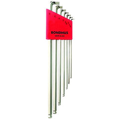 7PC STUBBY BALL END L-WRENCH SET - Eagle Tool & Supply