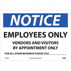 NMC - Safety & Facility Labels Message Type: Security & Admittance Header: NOTICE - Eagle Tool & Supply