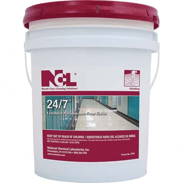 Made in USA - Floor Cleaners, Strippers & Sealers Type: Finish Container Size (Gal.): 5.00 - Eagle Tool & Supply
