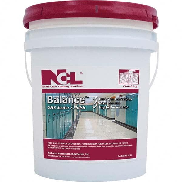 Made in USA - Floor Cleaners, Strippers & Sealers Type: Finish Container Size (Gal.): 5.00 - Eagle Tool & Supply