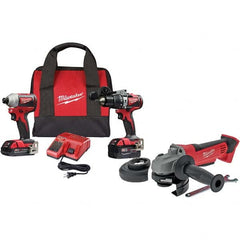 Milwaukee Tool - 18 Volt Cordless Tool Combination Kit - Eagle Tool & Supply