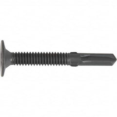 DeWALT Anchors & Fasteners - #10-24, Wafer Head, Phillips Drive, 1-7/16" Length Under Head, #3 Point, Self Drilling Screw - Eagle Tool & Supply