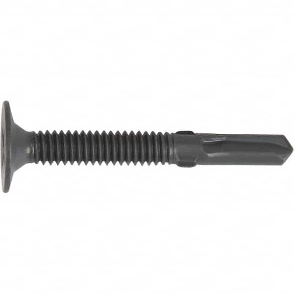DeWALT Anchors & Fasteners - 1/4, Flat Head, Phillips Drive, 3" OAL, #4 Point, Self Drilling Screw - Eagle Tool & Supply