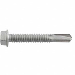 DeWALT Anchors & Fasteners - #12-14, Hex Washer Head, Hex Drive, 3/4" Length Under Head, #1 Point, Self Drilling Screw - Eagle Tool & Supply