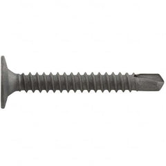 DeWALT Anchors & Fasteners - #10-24, Wafer Head, Phillips Drive, 1-1/4" Length Under Head, #3 Point, Self Drilling Screw - Eagle Tool & Supply
