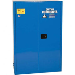 Eagle - Safety Cabinets Hazardous Chemical Type: Corrosive Chemicals Color: Royal Blue - Eagle Tool & Supply