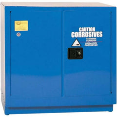 Eagle - Safety Cabinets Hazardous Chemical Type: Corrosive Chemicals Color: Royal Blue - Eagle Tool & Supply