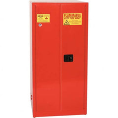 Eagle - Safety Cabinets Hazardous Chemical Type: Flammable and Combustible Liquids Color: Red - Eagle Tool & Supply