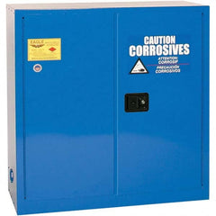 Eagle - Safety Cabinets Hazardous Chemical Type: Corrosive Chemicals Color: Royal Blue - Eagle Tool & Supply