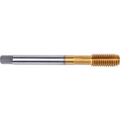No.12 24 Union Butterfield HSS-PM TiN/Top Applix UNC UNC Machine Forming Tap Fluteless DIN/ANSI E-code # 1681AP12X24 - Exact Industrial Supply