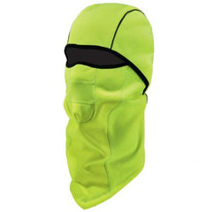 6823HV Lime Hinged Balaclava Wind-Proof - Eagle Tool & Supply