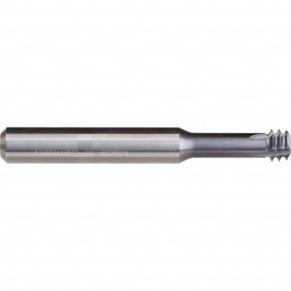 Emuge - Helical Flute Thread Mills Threads Per Inch: 16 Material: Carbide - Eagle Tool & Supply