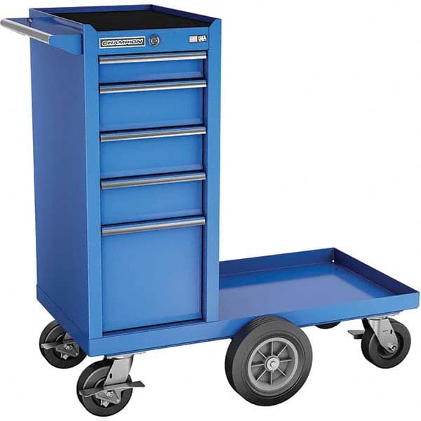 Champion Tool Storage - Tool Storage Combos & Systems Type: Wheeled Tool Cabinet with Maintenance Cart Drawers Range: 5 - 9 Drawers - Eagle Tool & Supply