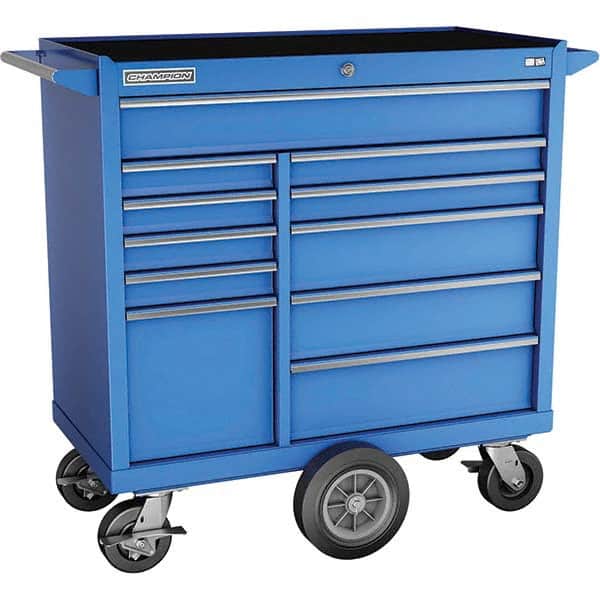 Champion Tool Storage - Tool Storage Combos & Systems Type: Wheeled Tool Cabinet with Maintenance Cart Drawers Range: 10 - 15 Drawers - Eagle Tool & Supply