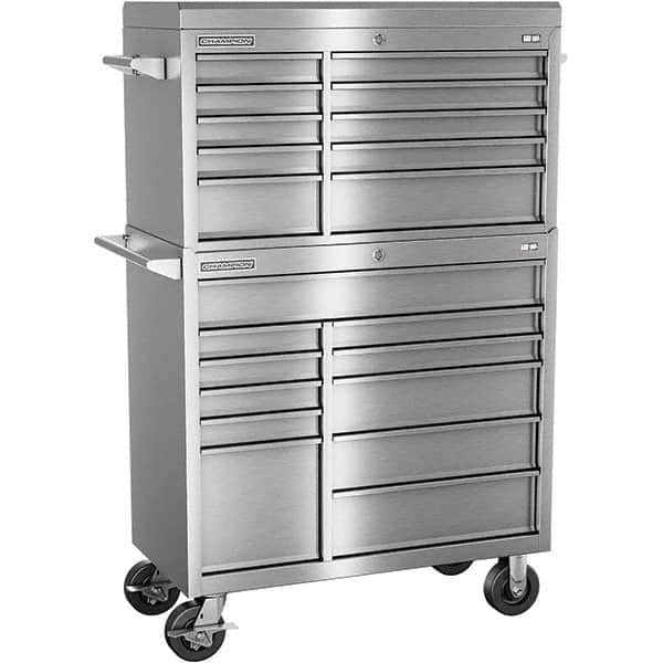 Champion Tool Storage - Tool Storage Combos & Systems Type: Top Chest/Roller Cabinet Combo Drawers Range: 16 Drawers or More - Eagle Tool & Supply