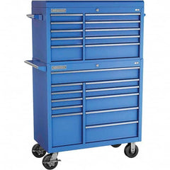 Champion Tool Storage - Tool Storage Combos & Systems Type: Top Chest/Roller Cabinet Combo with Maintenance Cart Drawers Range: 16 Drawers or More - Eagle Tool & Supply