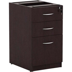 ALERA - File Cabinets & Accessories Type: Pedestal Number of Drawers: 3 - Eagle Tool & Supply