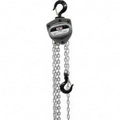 Jet - 2,000 Lb Capacity, 90' Lift Height, Manual Chain Hoist - Eagle Tool & Supply