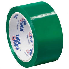 Tape Logic - Pack of (18) 55 Yd Rolls 2" Green Box Sealing & Label Protection Tape - Eagle Tool & Supply