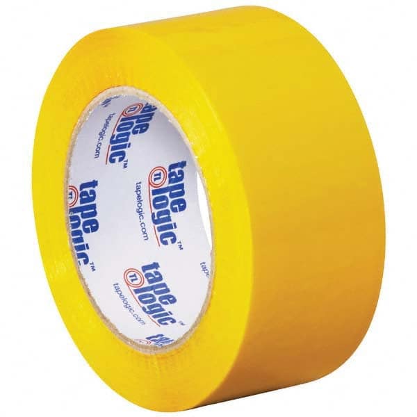 Tape Logic - Pack of (18) 110 Yd Rolls 2" Yellow Box Sealing & Label Protection Tape - Eagle Tool & Supply
